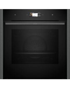 Neff N90 71L Built-In Electric Single Oven - Graphite Grey | B64CS71G0B