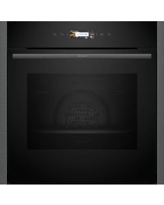 Neff N 70 60cm Built-In Single Pyrolytic Oven Single Oven - Graphite Grey | B24CR71G0B