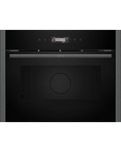 Neff Black Gr-Grey Trim Microwave