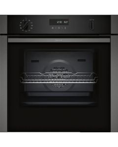 Neff N 50 60cm Built-In Electric Single Oven - Graphite Grey 60 x 60cm | B6ACH7AG7B