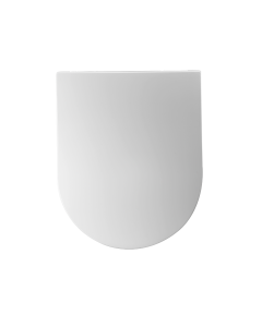 Tema Anti-Bac D Shape Soft Close Toilet Seat