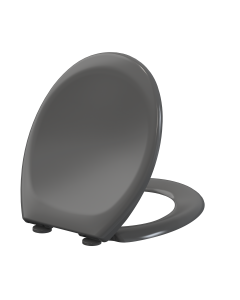 Tema Opal Deluxe Grey Soft Close Toilet Seat Toilet Seat