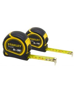 Stanley Measuring Tapes Twin Pack - 5m & 8m Tapes