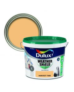 Dulux Weathershield Smooth Masonry Paint - Harvest Time 10L