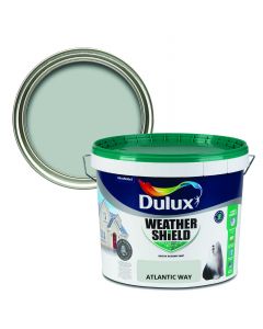 Dulux Weathershield Smooth Masonry Paint - Atlantic Way 10L