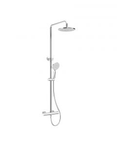Sonas Alita Rain Thermostatic Chrome Shower Kit | USH0024