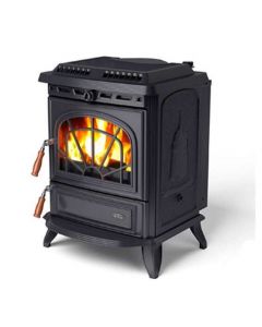 Waterford Stanley Erin Eco Solid Fuel Boiler Matt Black | ENSFHBECO 