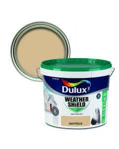 Dulux Weathershield Smooth Masonry Paint - Hayfield 10L