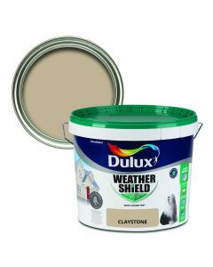 Dulux Weathershield Smooth Masonry Paint - Claystone 10L