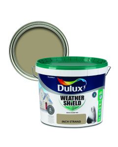 Dulux Weathershield Smooth Masonry Paint - Inch Strand 10L