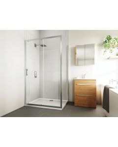 Verve Side Panel 900mm Silver Verve