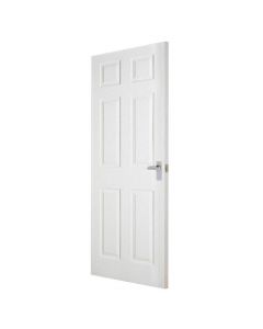 Indoors Carrick 6 Panel Regency Door - White - 78 Inch x 30 Inch (1981mm x 762mm)