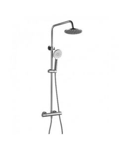 Eco Drench Dual Head Shower comes with Fast Fix Brackets