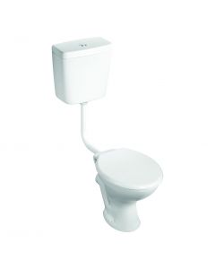 Magnia Low Level Toilet Pan Only with Horizontal Outlet 