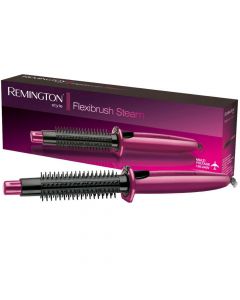 Remington Flexibrush Steam Hair Styler - Black/Pink | CB4N
