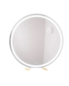 Hollywood Round Vanity Mirror Gold 73cm