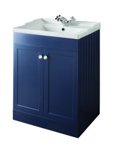 Kylemore 600mm Floor Standing Unit Only - Matt Blue | KYL60FBLU