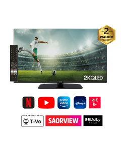 Walker 40" Sat Tuner Smart TV Tive, Sat Tuner