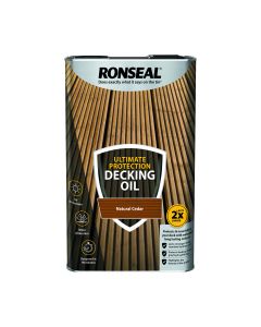 Ronseal Ultimate Decking Oil 5l Natural Cedar