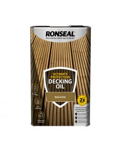 Ronseal Ultimate Decking Oil 5l Natural Oak