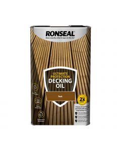 Ronseal Ultimate Decking Oil 5l Teak