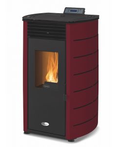 Stanley Solis K100 Edge Wood Pellet Stove - Claret | K100SPCTFLT