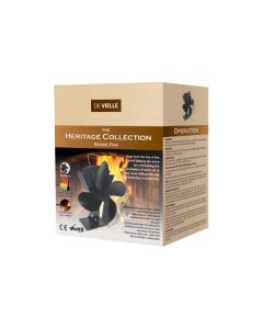 De Vielle Heritage Stove Fan 4 Blade