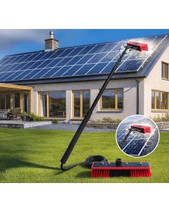 Dosco Clean ExtendPro Solar Panel Cleaning Brush Kit with Water Feed - 10m Extendable Pole | 55020