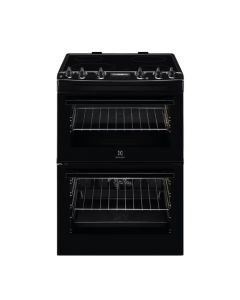 Electrolux Series 500 60cm Freestanding Electric Cooker - Black | LKR655200K