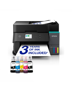 Epson EcoTank ET-3950 A4 Multifunction Wi-Fi Ink Tank Printer - Black | ET-3950