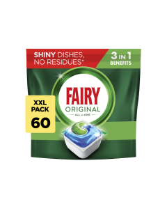 Fairy Original All-In-One Dishwasher Tablets - 60 Washes