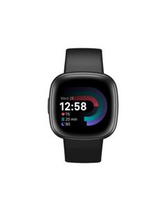 Fitbit Versa 4 Health & Fitness Smart Watch - Black & Graphite | 79-FB523BKBK 