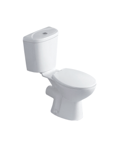 Georgia Comfort Height Toilet Pan Cistern & Seat | CGEOCOMPK