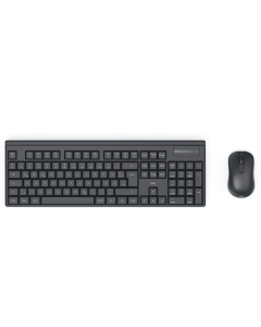 Hama WKM-100 Wireless Keyboard & Mouse Set &ndash; Black QWERTY UK | 73173051
