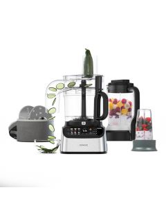 KENWOOD MultiPro One Touch Food Processor - Black & Stainless Steel | FDM73.850SS
