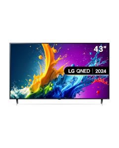 LG 43" QNED80 Ultra HD 4K AI Smart TV | 43QNED80T6A.AEK