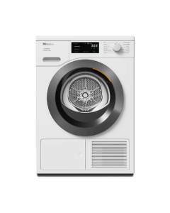 Miele T1 EcoSpeed 8KG Freestanding Heat Pump Tumble Dryer - Lotus White | TEC645
