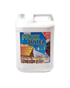 Weschem Moss Buster Fast Action 4-in-1 Moss, Algae & Lichen Remover | 5 Litres