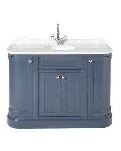 Merrion 900mm Traditional Bathroom Unit Only  - Navy Blue | TL900UB