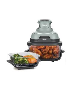 Ninja CRISPi 4-in-1 Portable Glass Air Fryer Cooking System - Sage | FN101UKSG