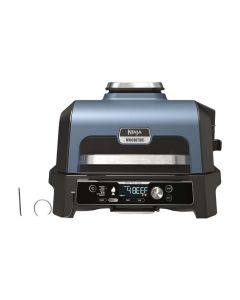 Ninja Woodfire Pro Connect XL Electric BBQ Grill & Smoker - Black & Blue. | OG901UK