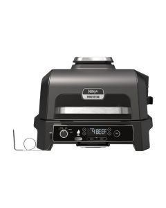 Ninja Woodfire Pro XL Outdoor Electric BBQ Grill & Smoker - Black & Grey | OG850UK