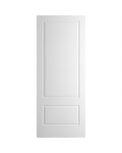 Indoors Dover 2 Panel White Primed Door - 80 Inch x 32 Inch (2032mm x 813mm)