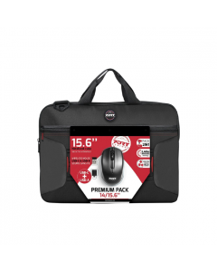 Port Designs Premium 14/15.6" Laptop Bag & Mouse Pack | 501873