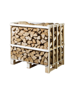 Premium Birch Kiln Dried Hardwood Logs (Firewood) - 1 x 1m3 Crate