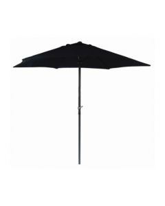 Redwood 2.7m Wind Up Parasol Black