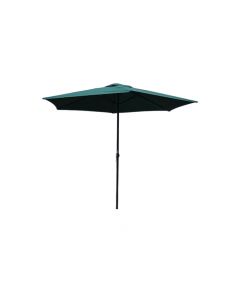Redwood 2.7m Wind-Up Parasol With Steel Shaft - Green | BB-UB110