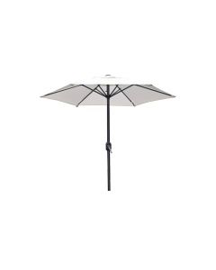 Redwood 2.7m Wind-Up Parasol With Steel Shaft - Cream| BB-UB111