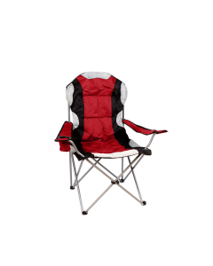 Redwood High Back Padded Camping Armchair Red | BB-FC172