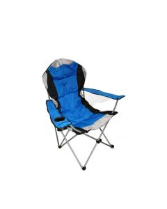 Redwood Leisure High Back Canvas Chair - Blue | BB-FC171